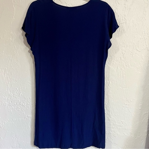 MADEWELL Navy Blue V Neck Moment Dress Size S - Picture 8 of 10